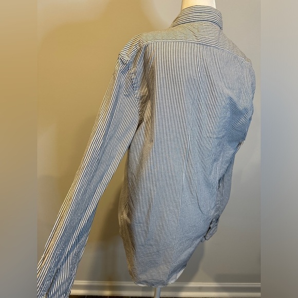 Zara Men Striped Button down - Picture 4 of 11